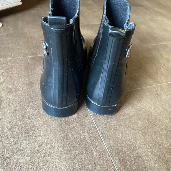 Michael Kors Black Ankle Boots - Picture 5 of 7